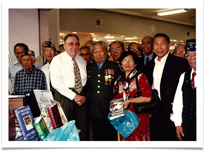 Pentagon signing wih Filipino Veterans, 1996 Pentagon signing wih Filipino Veterans, 1996