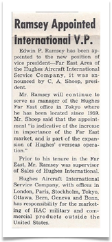 From the Hughes News, October 11 1963