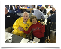 Trooper Al Klugiewicz (at 101!) with Raqui Trooper Al Klugiewicz (at 101!) with Raqui
