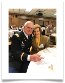 Col. Sam Young, Editor, U.S. Cavalry Journal with Raqui Col. Sam Young, Editor, U.S. Cavalry Journal with Raqui