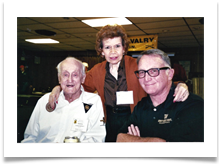 Raqui with Trooper Al and Bob Seals Raqui with Trooper Al and Bob Seals