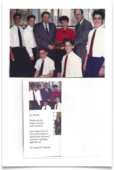 From the souvenir program of the event From the souvenir program of the event